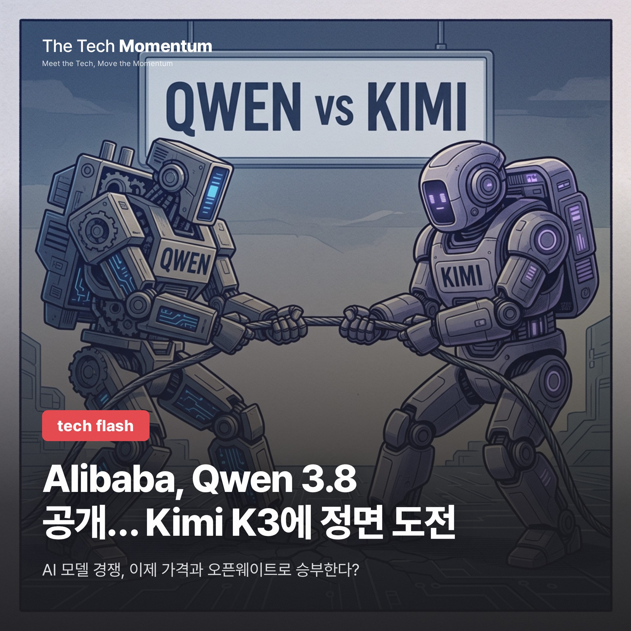 Alibaba, Qwen 3.8 공개… Kimi K3에 정면 도전