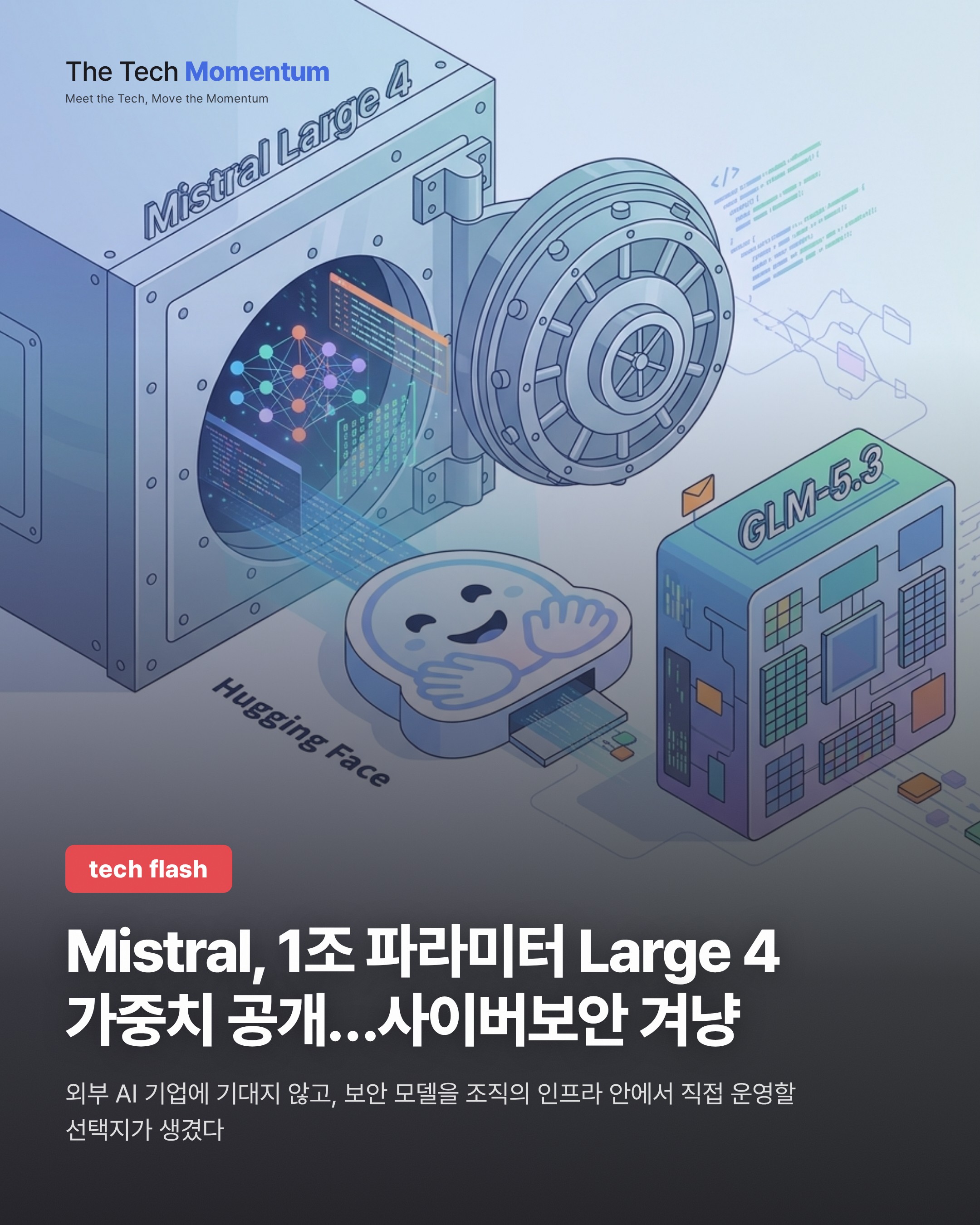Mistral, 1조 파라미터 Large 4 가중치 공개…사이버보안 겨냥