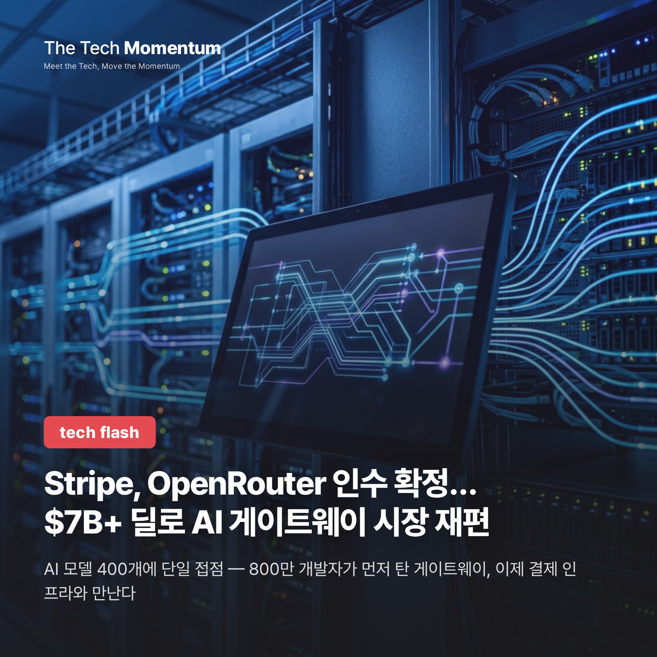 Stripe, OpenRouter 인수 확정… $7B+ 딜로 AI 게이트웨이 시장 재편