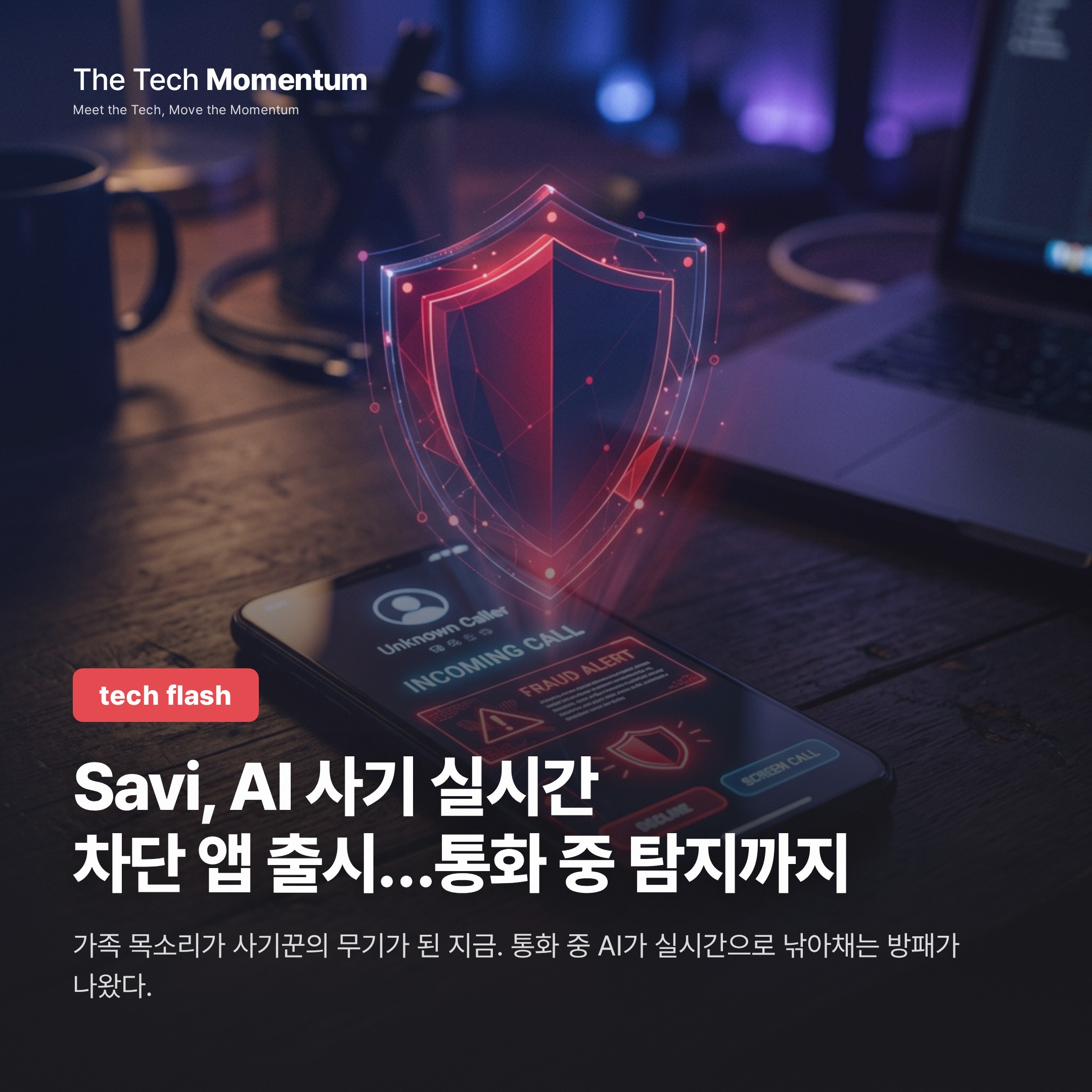 Savi, AI 사기 실시간 차단 앱 출시…통화 중 탐지까지