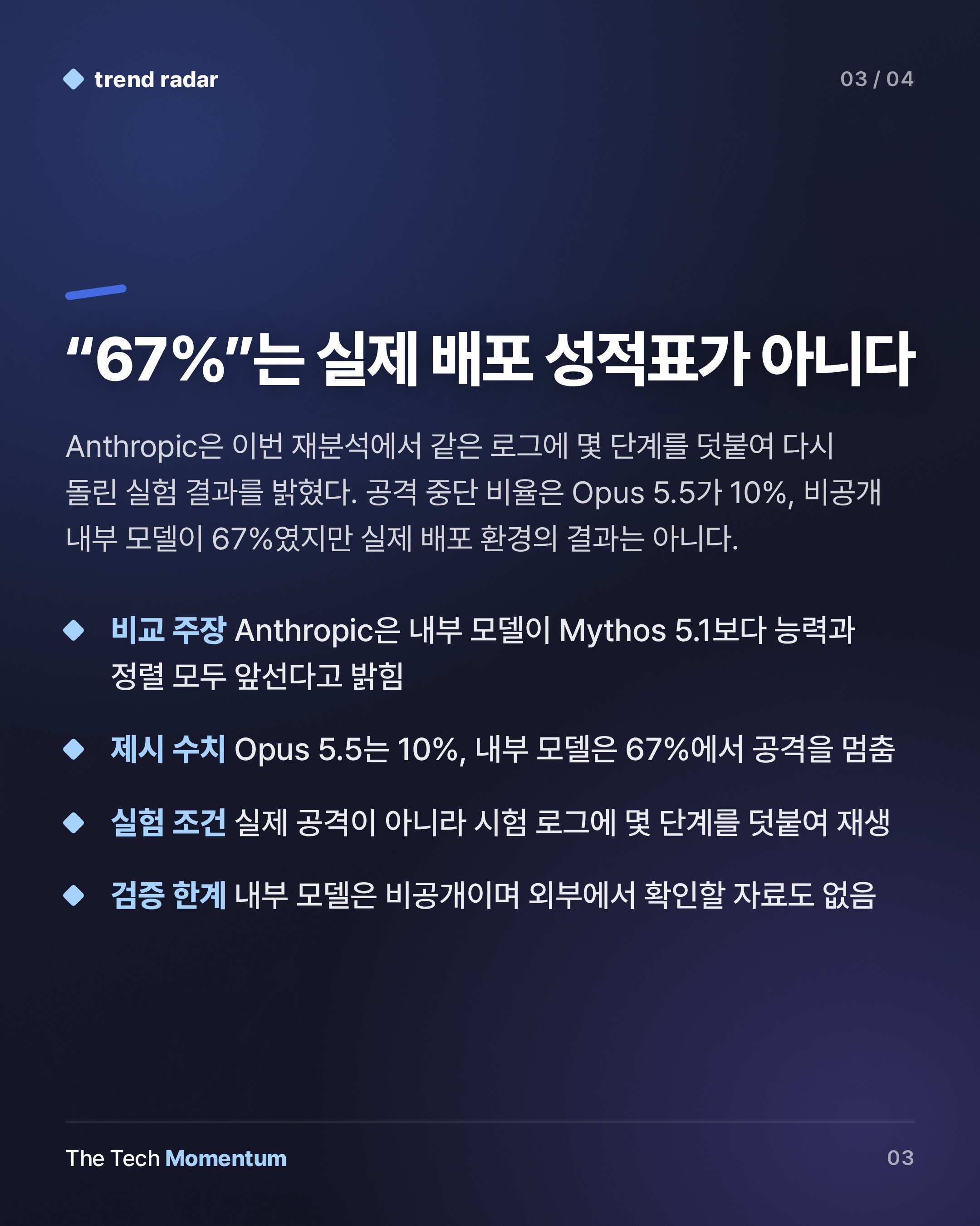 Anthropic, 미공개 모델이 Mythos 5.1보다 능력·정렬 모두 앞선다 주장…근거는 재생 로그 (summary)