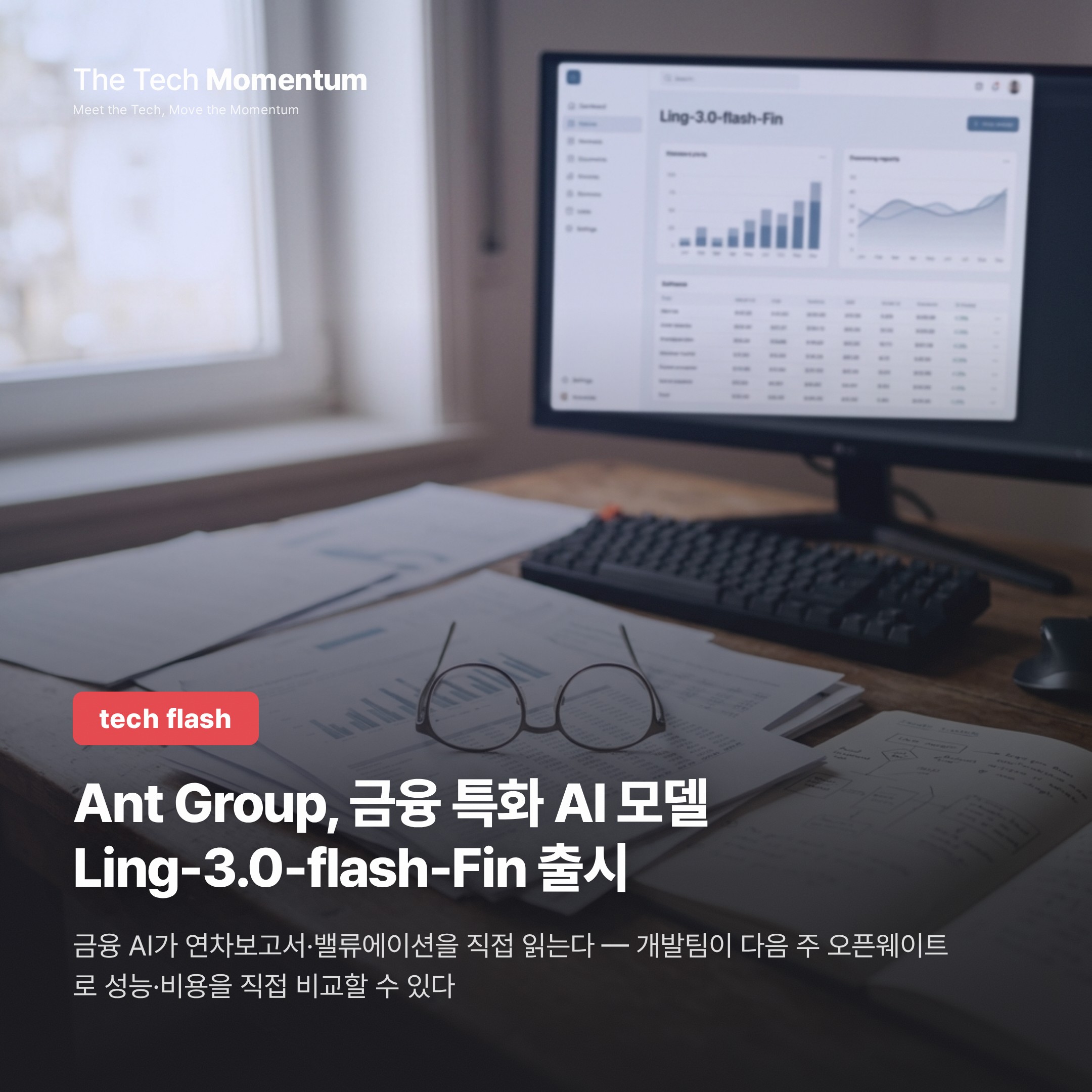 Ant Group, 금융 특화 AI 모델 Ling-3.0-flash-Fin 출시… 차주 오픈웨이트 공개