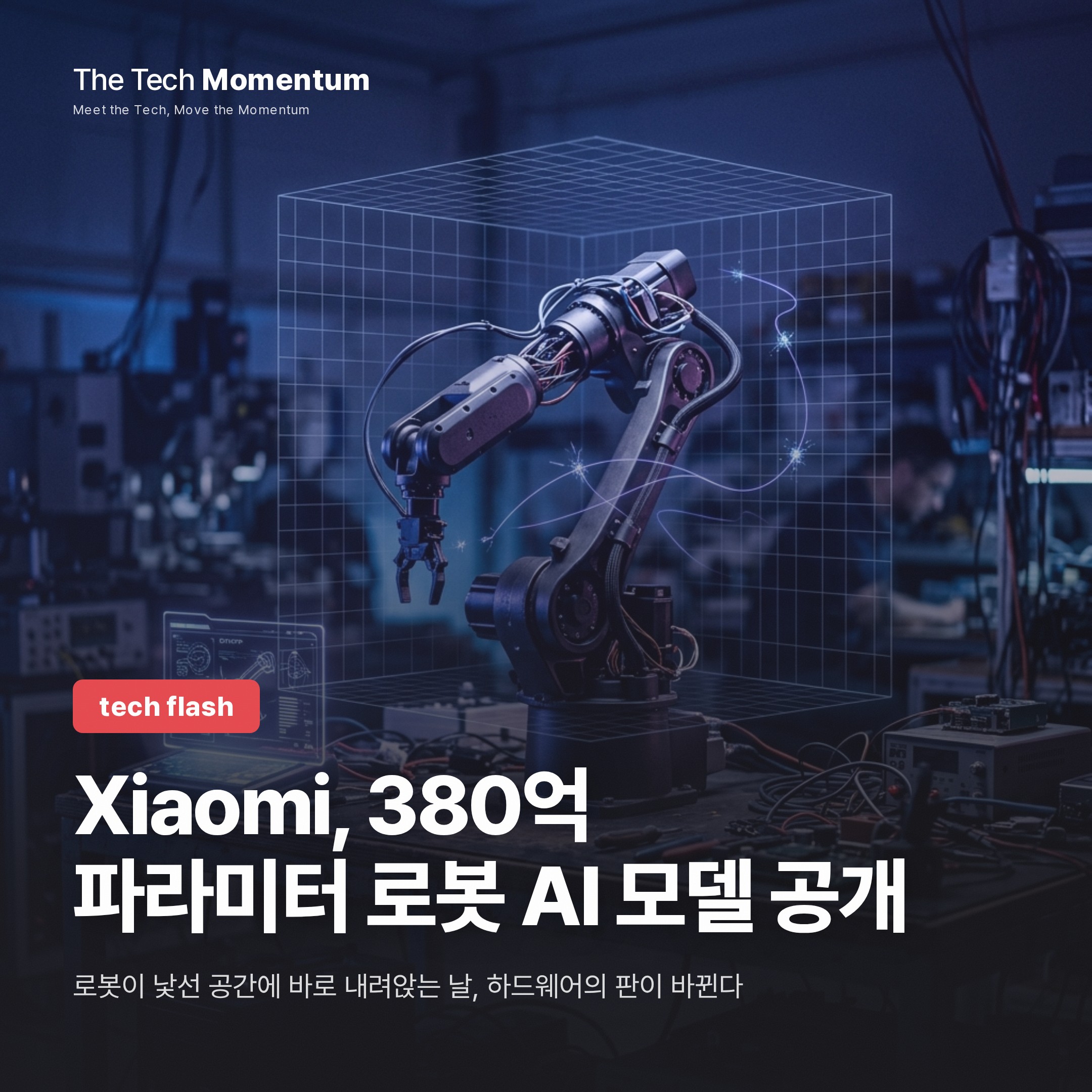 Xiaomi, 380억 파라미터 로봇 AI 모델 공개…4대 기능 단일 프레임워크로